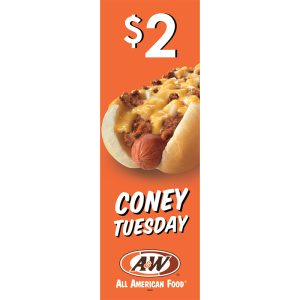 Vertical Banner - Coney Tuesday